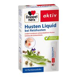 Abbildung: Doppelherz Husten Liquid Sticks Sirup, 12 St PZN 14236249