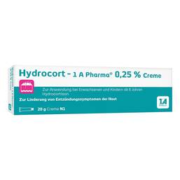 Abbildung: Hydrocort-1A Pharma 0,25% Creme Creme, 20 g PZN 14236841
