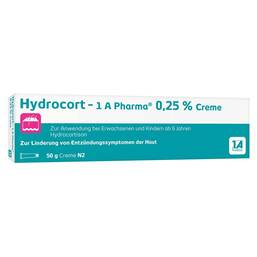 Abbildung: Hydrocort-1A Pharma 0,25% Creme Creme, 50 g PZN 14236858
