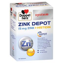Abbildung: Doppelherz Zink Depot system Tabletten Tabletten, 60 St PZN 14252449