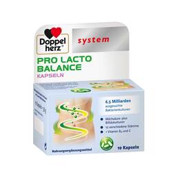 Abbildung: Doppelherz Pro Lacto Balance system Kapseln Kapseln, 10 St PZN 14272831