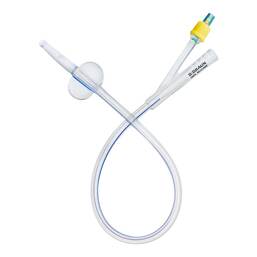 Abbildung: Urimed Cath Silikonballonkatheter Tiemann Ch 14 1 St, Katheter PZN 14275752