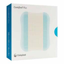 Abbildung: Comfeel Plus Transparent Hydrokolloidverband 10x10 cm 10 St, Verband PZN 14278880