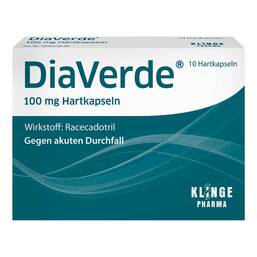 Abbildung: Diaverde 100 mg Hartkapseln Hartkapseln, 10 St PZN 14279336