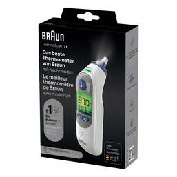 Abbildung: Braun Thermoscan 7 + Infrarot-Ohrthermometer 1 St PZN 14286017