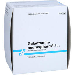 Abbildung: Galantamin-neuraxpharm 8 mg Hartkapseln retardiert 84 St, Retard-Kapseln PZN 14289553