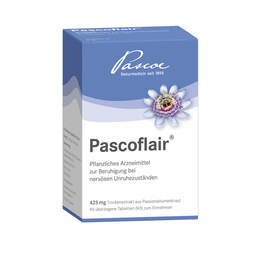 Abbildung: Pascoflair überzogene Tabletten 90 St, Überzogene Tabletten PZN 14290065