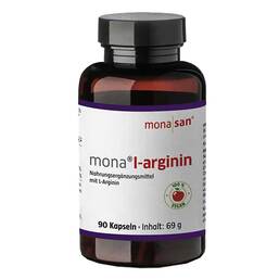 Abbildung: Mona l-arginin Kapseln Kapseln, 90 St PZN 14292779