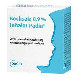 Abbildung: Kochsalz 0,9% Inhalat Pädia Ampullen 20X2.5 ml, Ampullen PZN 14293649