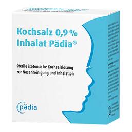 Abbildung: Kochsalz 0,9% Inhalat Pädia Ampullen 60X2.5 ml, Ampullen PZN 14293655