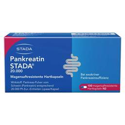 Abbildung: Pankreatin STADA® 20.000 Magensaftresistente Hartkapseln, 100 St PZN 14307765
