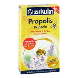 Abbildung: Zirkulin Propolis Kapseln mit Vitamin C Kapseln, 30 St PZN 14309103