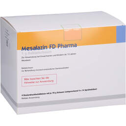 Abbildung: Mesalazin FD Pharma 1 g Rektalschaum 4X70 g, Rektalschaum PZN 14317692