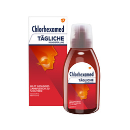 Abbildung: Chlorhexamed tägliche Mundspülung 0,06% Spüllösung, 300 ml PZN 14323250