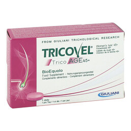 Abbildung: Tricovel Trico Age 45 + Haarausfall Frauen 45 + Tabletten Tabletten, 30 St PZN 14327779