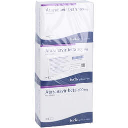 Abbildung: Atazanavir beta 300 mg Hartkapseln 90 St, Hartkapseln PZN 14331025