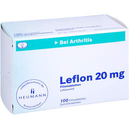 Abbildung: Leflon 20 mg Filmtabletten 100 St, Filmtabletten PZN 14338079