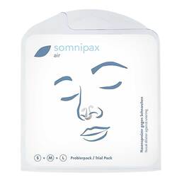 Abbildung: Somnipax air Nasenspreizer Größe S / M / L 3 St PZN 14343502