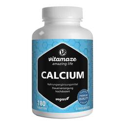 Abbildung: Calcium 400 mg vegan Tabletten Tabletten, 180 St PZN 14347730