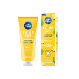 Abbildung: Perlweiss Zahncreme Shine On Ananas Zahncreme, 75 ml PZN 14347782