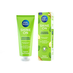 Abbildung: Perlweiss Zahncreme Shine On Ingwer Zahncreme, 75 ml PZN 14347799
