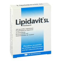 Abbildung: Lipidavit SL Weichkapseln 20 St, Weichkapseln PZN 14350933