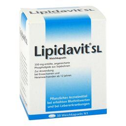 Abbildung: Lipidavit SL Weichkapseln Weichkapseln, 50 St PZN 14350956