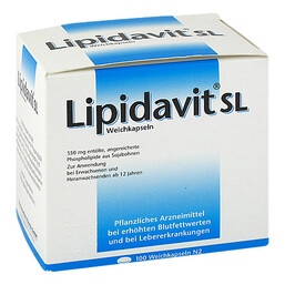 Abbildung: Lipidavit SL Weichkapseln Weichkapseln, 100 St PZN 14350985
