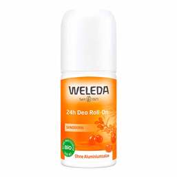 Abbildung: Weleda Sanddorn 24h Deo Roll-on 50 ml PZN 14354807