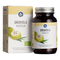 Abbildung: Graviola 500 mg Kapseln Bio Kapseln, 60 St PZN 14355072