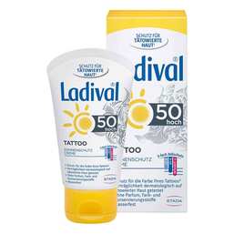 Abbildung: Ladival Tattoo Sonnenschutz Creme LSF 50 Creme, 50 ml PZN 14357562