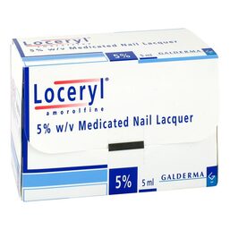 Abbildung: Loceryl Nagellack gegen Nagelpilz Direkt-Applikat. 5 ml, Wirkstoffhaltiger Nagellack PZN 14359242