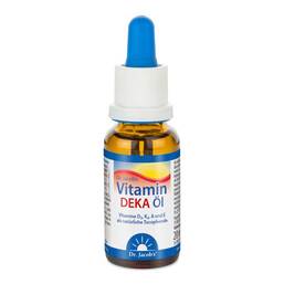 Abbildung: Vitamin Deka Öl Dr. Jacob`s Tropfen 20 ml, Tropfen zum Einnehmen PZN 14366124