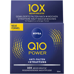 Abbildung: NIVEA Q10 Power Anti-Falten regenerier.Nachtpflege Nachtcreme, 50 ml PZN 14368755