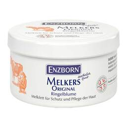 Abbildung: Melkers Original mit Ringelblume Enzborn 250 ml, Fettsalbe PZN 14371964
