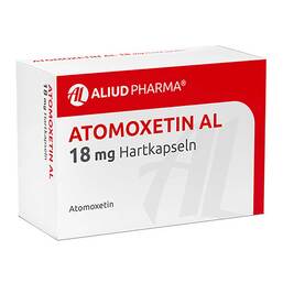 Abbildung: Atomoxetin AL 18 mg Hartkapseln 28 St, Hartkapseln PZN 14373928