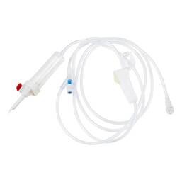 Abbildung: BD Schwerkraft-Infusion Gerät Ard-Set Smartsite Kon.185 1 St, Infusionsset PZN 14375399