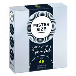 Abbildung: MISTER SIZE 49 Kondome Kondome, 3 St PZN 14375933