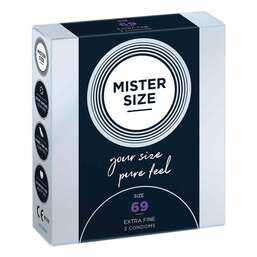 Abbildung: MISTER SIZE 69 Kondome 3 St, Kondome PZN 14375991