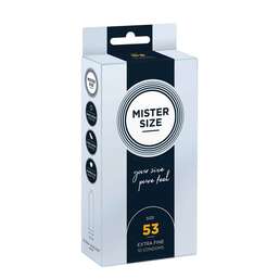 Abbildung: MISTER SIZE 53 Kondome 10 St, Kondome PZN 14376045