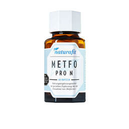 Abbildung: Naturafit Metfo Pro N Kapseln 60 St, Kapseln PZN 14382040