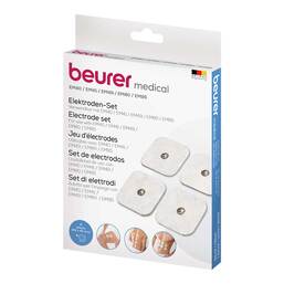 Abbildung: Beurer EM40 / 41 / 49 / 80 / 95 Elektroden 45x45 mm 8 St, Elektroden PZN 14383097