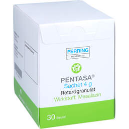 Abbildung: Pentasa Sachet 4 g Retardgranulat 30 St, Retard-Granulat PZN 14398153