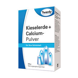 Abbildung: Kieselerde + Calcium-Pulver Pulver, 200 g PZN 14401458