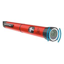 Abbildung: Novopen Echo Plus Injektionsgerät rot 1 St PZN 14412396