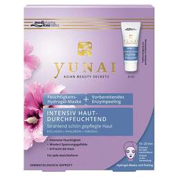 Abbildung: Yunai Feuchtigkeits-Maske 25g + vorbereitendes Enzympeeling 4ml 1 P PZN 14416951