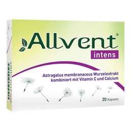 Abbildung: Allvent intens Kapseln Kapseln, 30 St PZN 14417212