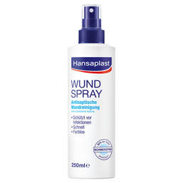 Abbildung: Hansaplast Wundspray zur antisept.Wundreinigung Spray, 250 ml PZN 14420088