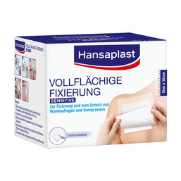 Abbildung: Hansaplast vollflächige Fixierung 10 cmx10 m Pflaster, 1 St PZN 14420094