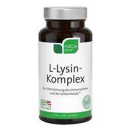 Abbildung: Nicapur L-Lysin-Komplex Kapseln 60 St, Kapseln PZN 14438763